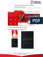 Petunjuk Pelaksanaan CBT Telkom University 2020 PDF