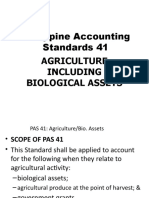 Philippine Accounting Standards 41: Agriculture Including Biological Assets