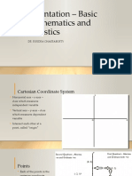 Orientation - Basic Mathematics and Statistics - CG