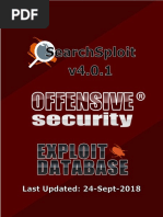 Offsec-SearchSploit