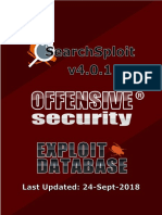 Offsec SearchSploit