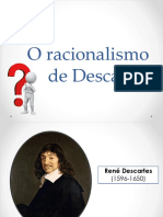 O Racionalismo de Descartes