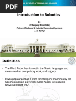 1 - Introduction To Robotics