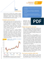 Price Volatility in Agricultural Markets - FAO Dec10