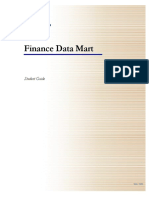 Finance Data Mart: Student Guide