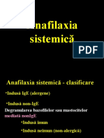 Curs 9 - anafilaxia sistemica