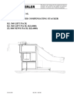 Machine Manual Single-Chamber Compensating Stacker KL 540 Lift Pack KL 560 LIFT PACK (KL6000) ZL 800 NEWS PACK (KL6000)
