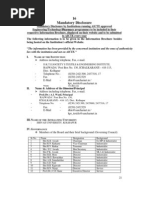 Aicte Mandatory Disclosure 2010-11