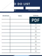 Blue Simple Project Schedule Planner PDF