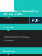 SEMANA 2 Fuerzas Debidas A Fluidos Estáticos Sobre Una Superficie