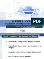 Clientes Ligeros - Instalación y Configuración Del Cliente