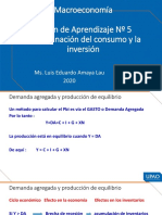 Determinación del consumo y la inversión