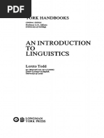 An Introduction To Linguistics - Loreto Todd PDF