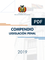 Compendio de Legislación Penal - Bolivia 2019.pdf