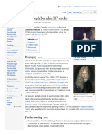 Christoph Bernhard Francke: Biography