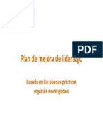 Plan de Mejora de Liderazgo