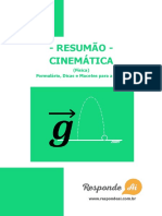 Resumao de Cinematica Do Responde Ai PDF