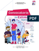 Portafolio de Estimulos Dirección de Cultura 2020 PDF