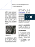 Google Earth As A Gis Platform For Weather Applications
