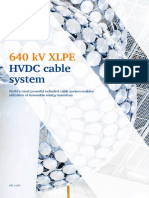 640 KV XLPE: HVDC Cable System