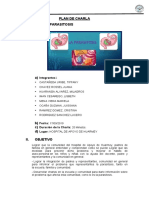 Plan de Charla Parasitosis