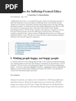 the case for suffering focused ethics Lukas Gloor and Adriano Mannino