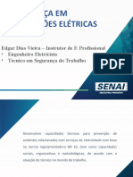 Segurança em Instalações Elétricas: Edgar Dias Vieira - Instrutor de F. Profissional