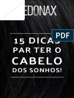 15 Dicas para Ter o Cabelo Dos Sonhos