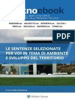 Sentenze in Tema Di Ambiente e Territorio PDF