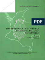 Los Hemípteros de La Película Superficial Del Agua en Colombia