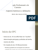 Orientação Profissional: História e Definições