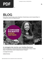 HARTMAN_A contagem dos mortos, por Saidiya Hartman