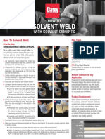 Solvent Weld: How To With Solvent Cements