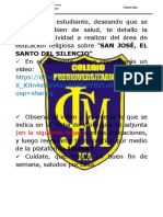 SAN JOSE, EL SANTO DEL SILENCIO 4°