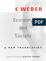Max Weber, Keith Tribe (Translator) - Economy and Society - A New Translation-Harvard University Press (2019) PDF