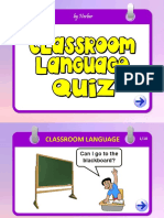 Classroom Language Quiz Fun Activities Games Games - 76538