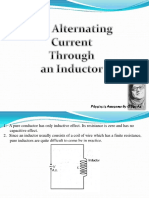 18.2 Alternating Currect Through An Inductor PDF