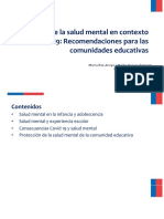 Protección de La Salud Mental en Pandemia Recomendaciones para Las Comunidades Educativas PDF