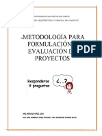 Metodologia de Analisis y Formulacion