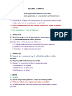 Esquema - Examen Final Lourdes