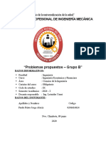 Problemas Propuestos Grupo B