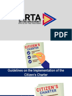 Citizens Charter Roll-Out