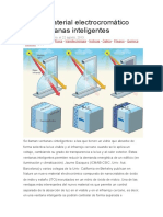 Nuevo Material Electrocromático para Ventanas Inteligentes