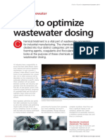 How To Optimize Wastewater Dosing