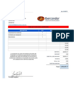 Cotización servicio de sistema