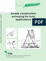 Agrodok-06 Simple Construction Surveying For Rural Applications PDF