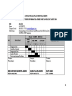 Jadwal Pelaksanaan Proposal Skripsi