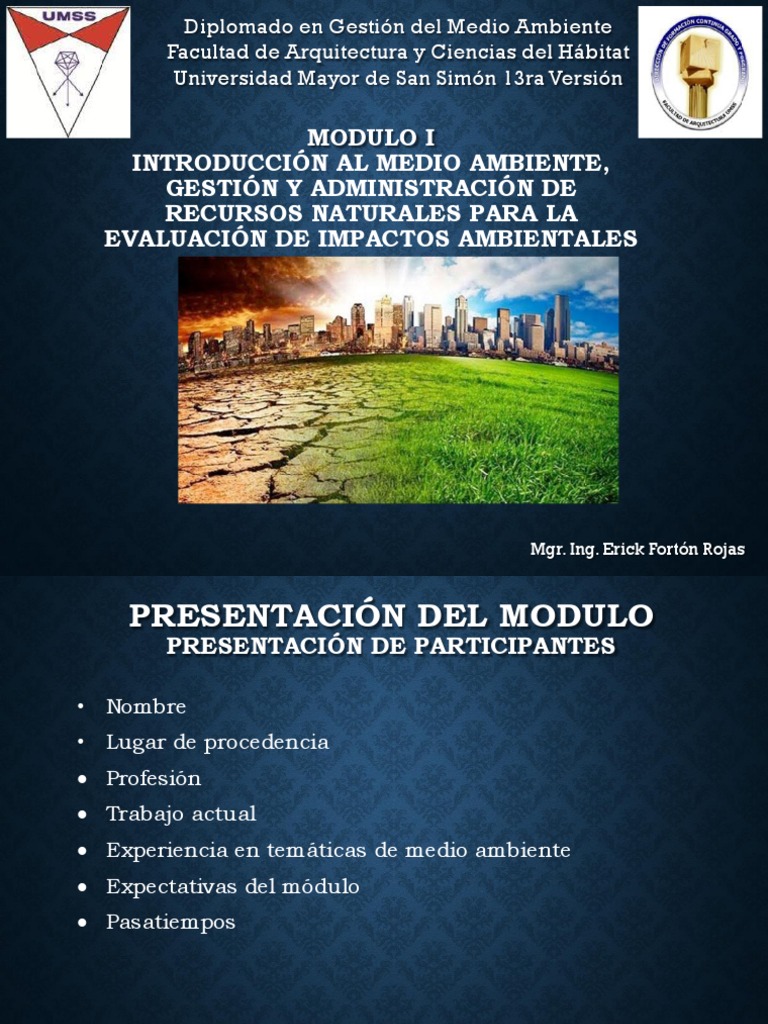 Gestión de Recursos Naturales y Medio Ambiente | PDF | Responsabilidad ...