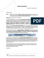 Carta de Autorizacion