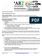 GROSS INCOME Inclusions and Exclusions: Tel. Nos. (043) 980-6659